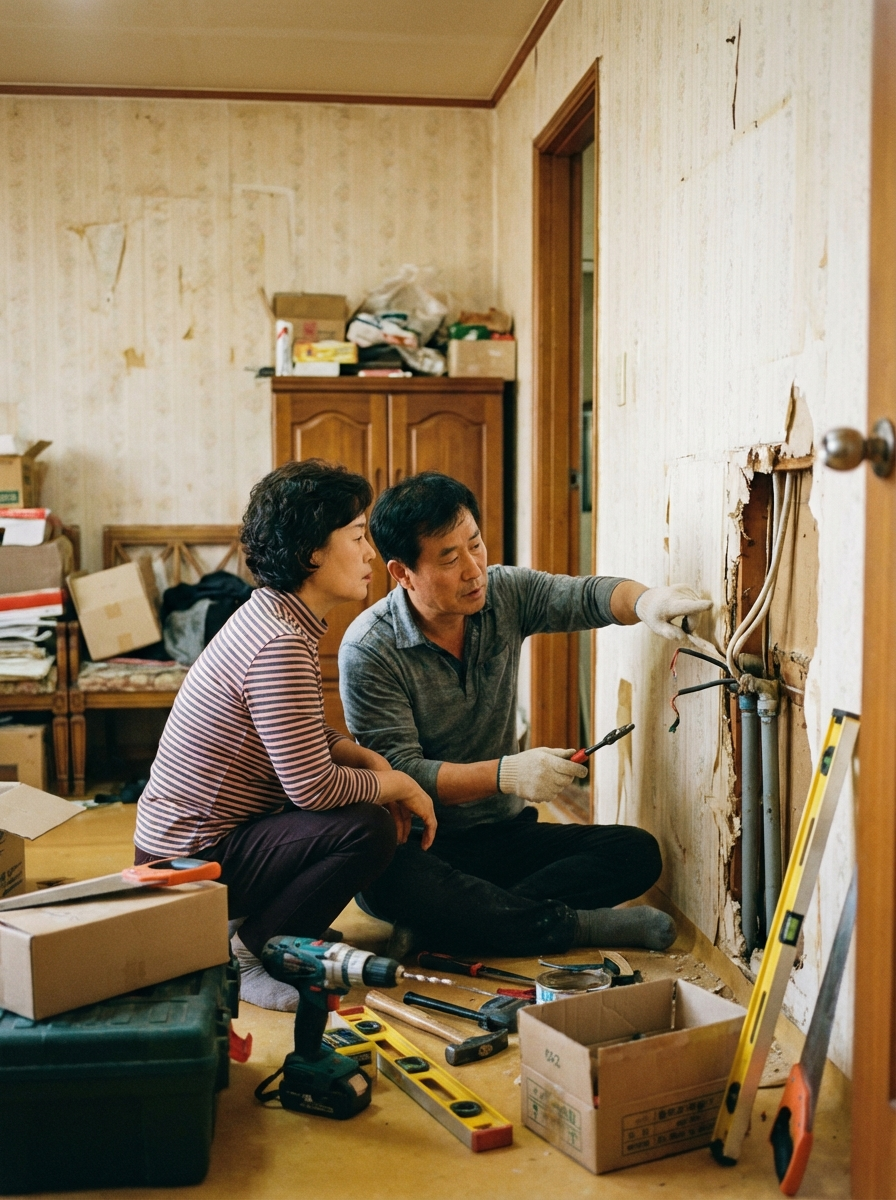 단계별 집수리 손기술 훈련 - 퇴직 후 기술 배우기